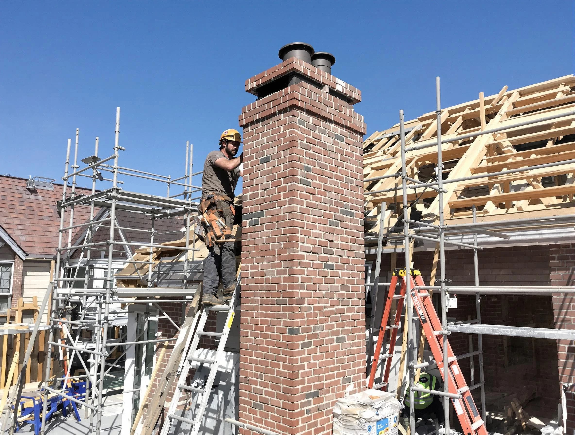 New chimney installation completed by Columbia Chimney Sweep in Columbia, TN