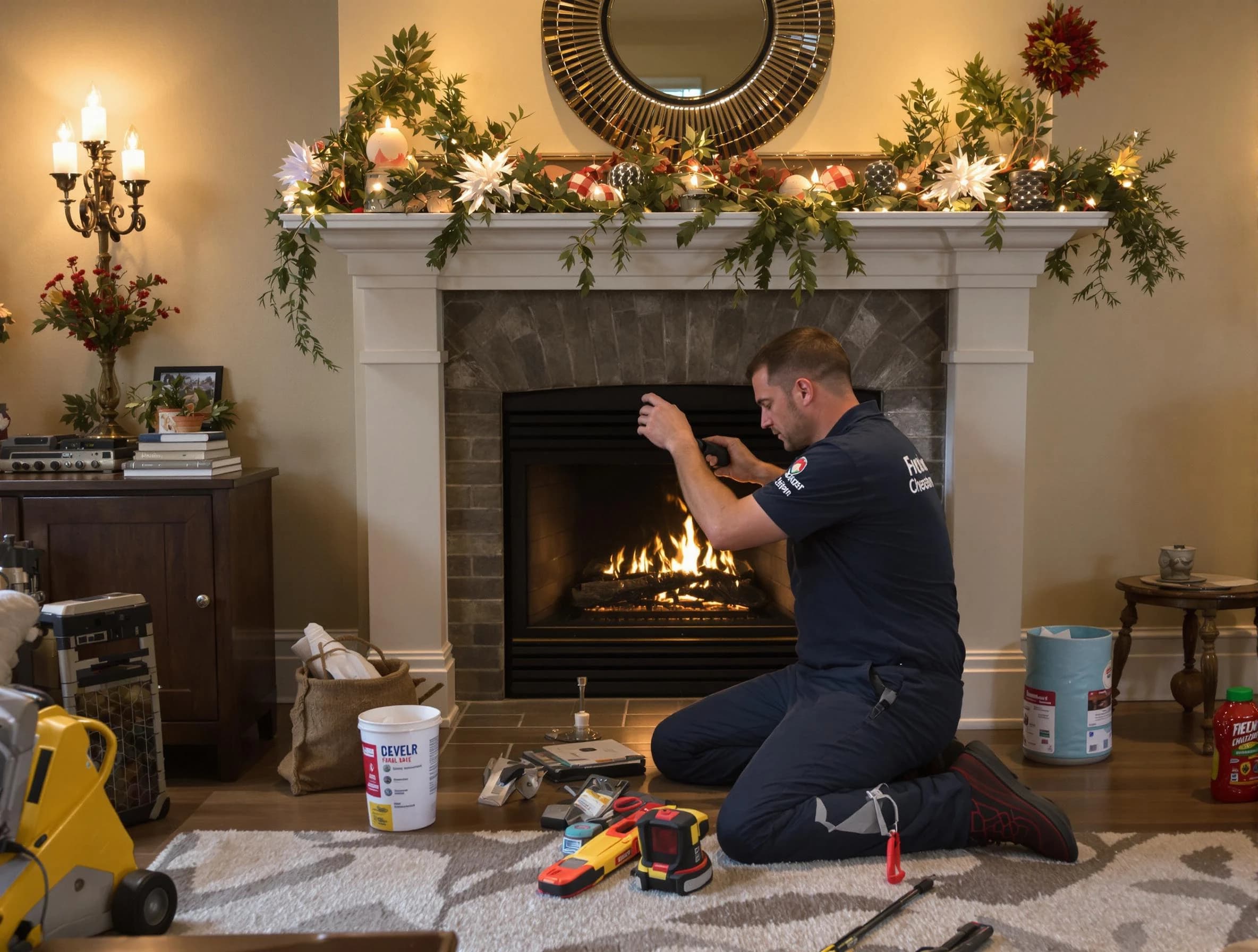Columbia Chimney Sweep offering fireplace maintenance services in Columbia, TN
