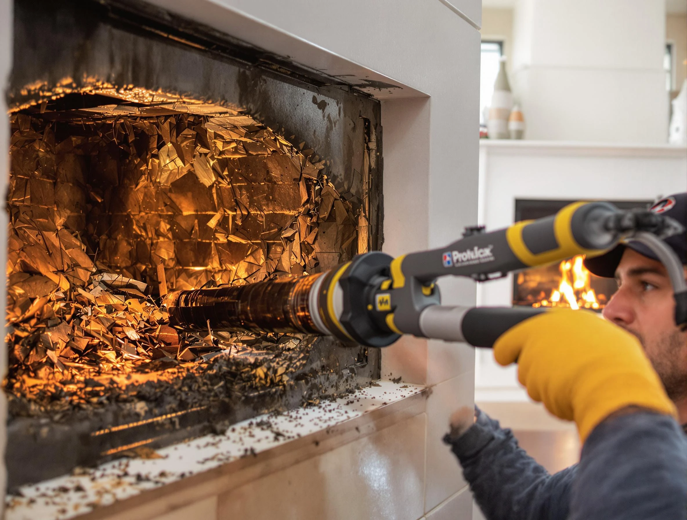 Professional chimney cleaning by Columbia Chimney Sweep in Columbia, TN