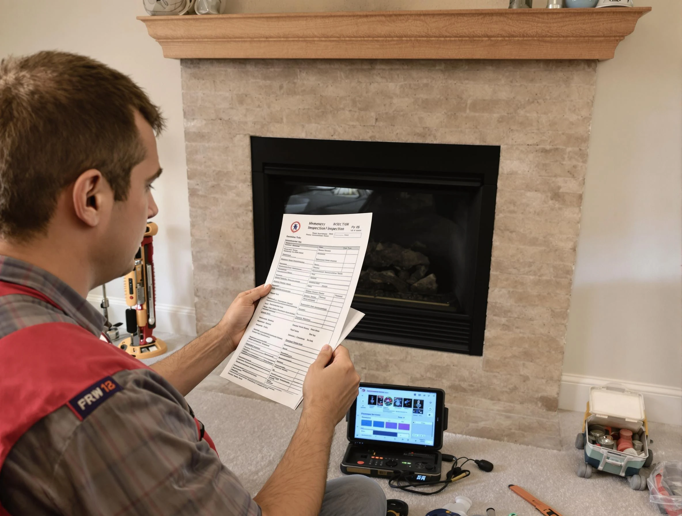 Thorough chimney inspection by Columbia Chimney Sweep in Columbia, TN